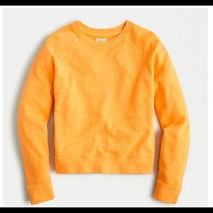 J.Crew Vintage Cotton Terry Crewneck Pullover